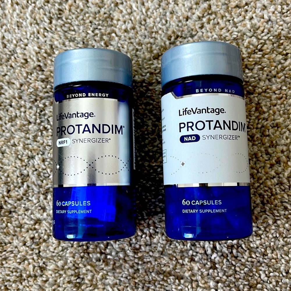 2 protandim bottles of lifevantage. Sealed , expire 07/16/2023 and 03/22/2023
